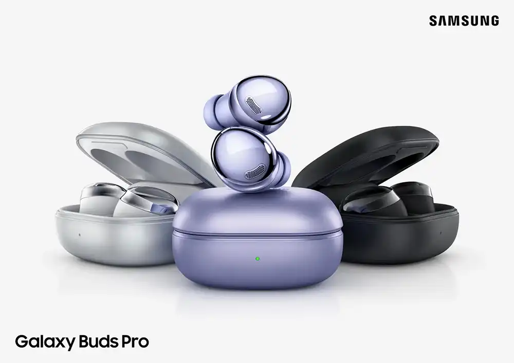 هدفون بی‌سیم سامسونگ Galaxy Buds 2 Pro با حذف نویز فعال و صدای ۲۴ بیت